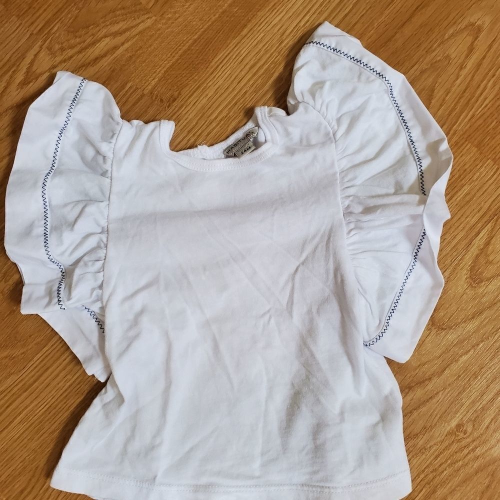 Habitual Girl Cece Top & Wrap Shorts Set sz 24 Mo - Picture 4 of 11